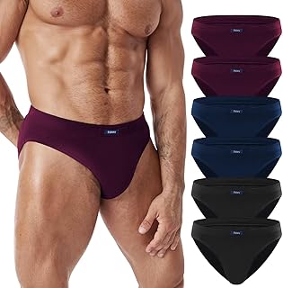FALARY Men's Cotton Briefs Pack of 6/12