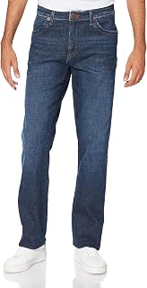 Wrangler - Men's Jeans - Authentic Straight Fit - Texas - Darkstone