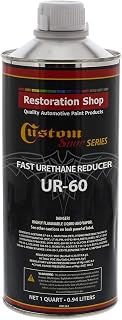 Restoration Shop UR60 Fast Urethane Reducer, Quart, Low Temperature | Automotive Paint Thinner for 50-70°F, Professional Grade Viscosity Reducer for Acrylic Enamel, Urethane Basecoat, Clearcoat