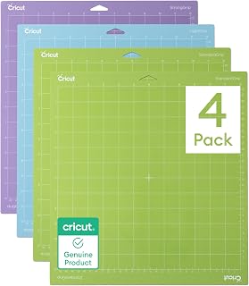 Cricut Cutting Mat Variety Pack (4 Count, 12in x 12in) | For Explore & Maker Machines - Includes 2 StandardGrip, 1 LightGrip, 1 StrongGrip