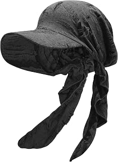 ZLYC Chemo Headwear Brim Visor Hat Beret Women