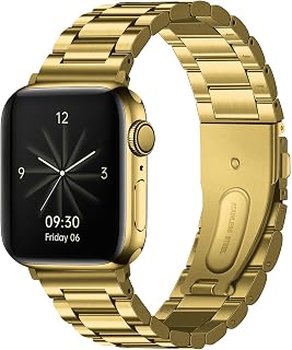 Apple Watch Metal Band 49mm 46mm 45mm 44mm 42mm 41mm 40mm 38mm, Unisex Business Stainless Steel Strap, Compatible with iWatch Band Ultra 2, SE, Ultra Series 10, 9, 8, 7, 6, 5, 4, 3, 2, 1