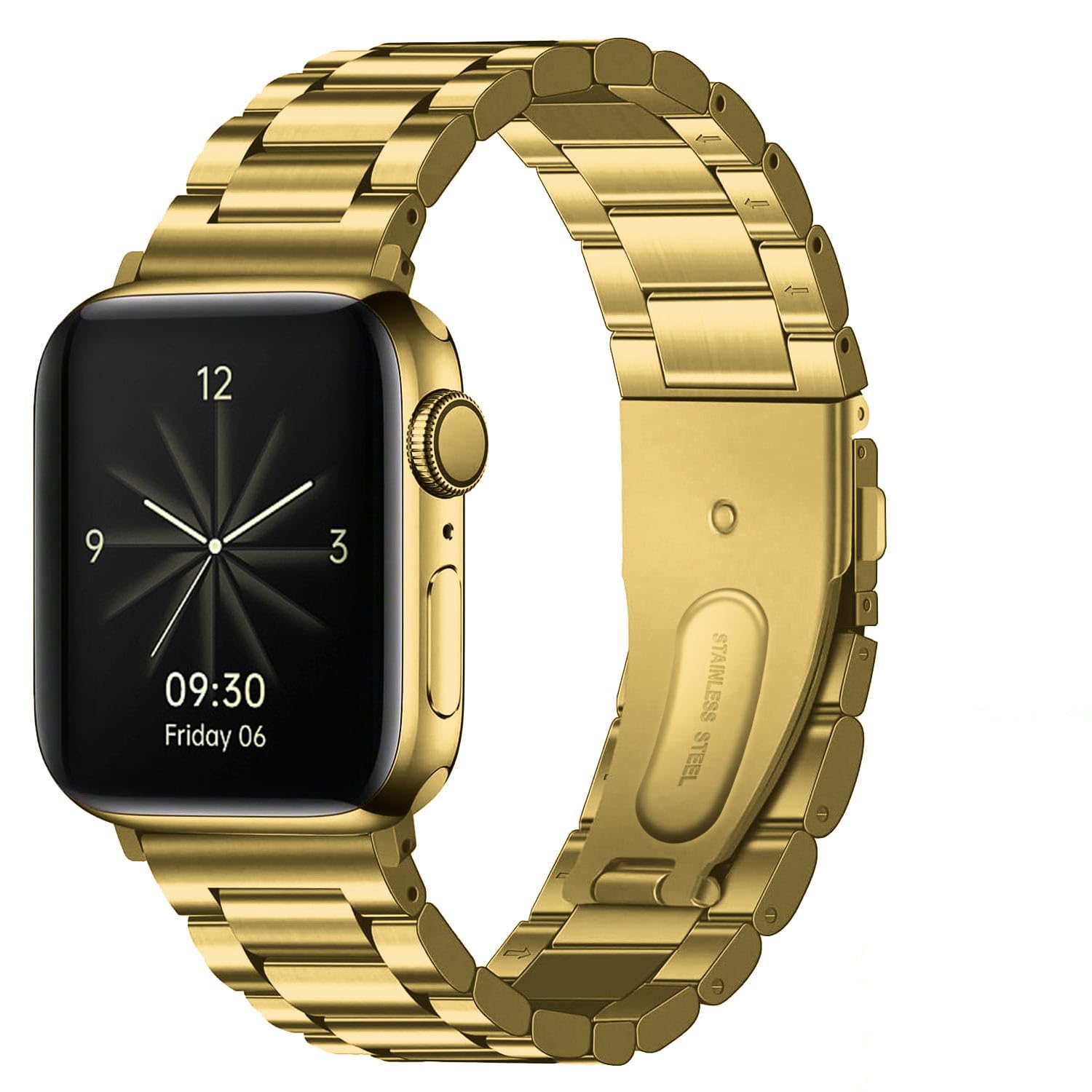 Apple Watch Metal Band 49mm 46mm 45mm 44mm 42mm 41mm 40mm 38mm, Unisex Business 