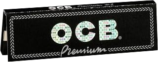 1 Box - OCB Single Premium No1 Rolling Paper Regular Size 70mm - 2500 Papers