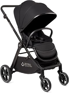 KOOLABABY Reversible Baby Stroller – Foldable Stroller with Parent &amp; World Facing Seat, Multi-Recline &amp; Extendable Canopy – Toddler Stroller