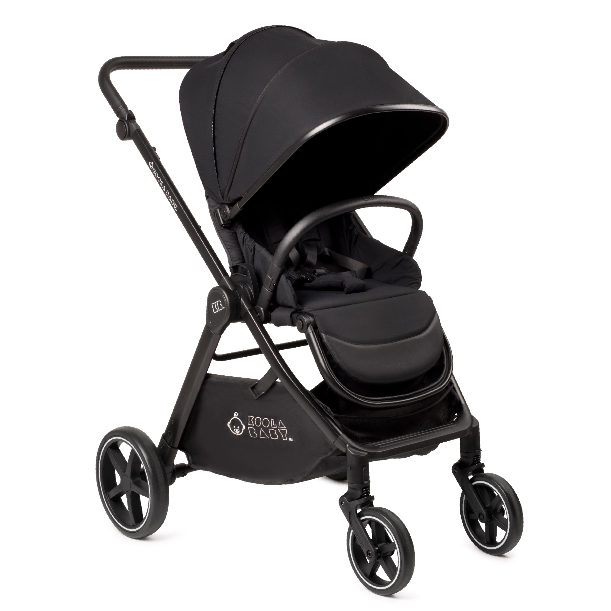 KOOLABABY Reversible Baby Stroller – Foldable Stroller with Parent &amp; World F
