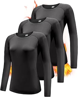 Boyzn Pack of 1, 3 or 5 Pack Women's Quick Dry UPF 50+ Sun Protection T-Shirts for Athletic Exercise Gym Yoga
