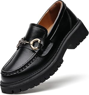 Loafers for Women Chunky Loafers Women Womens Loafer Shoes Platform Heel