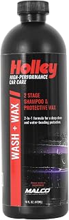 Holley Wash + Wax - 2-Stage Shampoo & Wax - 16 oz.