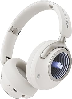 Monster Persona 4th ANC Active Noise Canceling Headphones, Wireless Bluetooth Over Ear Headphones with 3 EQ Modes, and 70H Playtime,Deep Bass,Bluetooth 6.0, Foldable Comfort Design for Travel, Fitness