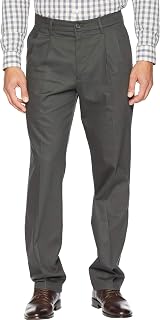 Dockers Men's Classic Fit Signature Khaki 2.0 Pants - Pleated Crease Casual Pants