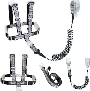 Toddler Leash, 4-in-1 Adjustable Anti-Lost Harness for Kids | Reflective Safety Strap with Wrist Link for Boys, Girls &amp; Kids | Secure for Outdoor, Travel, Shopping, Parks