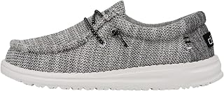 Hey Dude Wally Braided Mens Loafer Shoes in Fossil