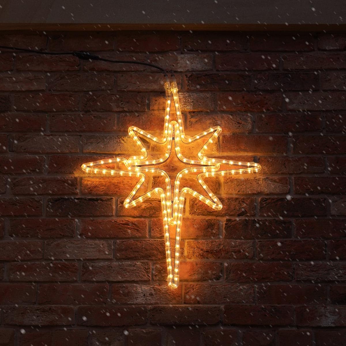 Festive Lights – ConnectPro® 70cm Christmas North Star Rope Light Silhouette Mot