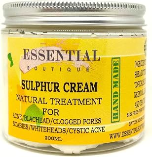 Sulfur Ointment sulphur cream acne blackhead spot zit treatment 200ml