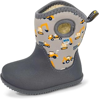 JAN & JUL Waterproof Toasty-Dry Winter Boots with Sherpa Lining for Kids