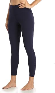 YUNOGA Women Ultra Soft High Waist Seamless Tummy Control Leggings Yoga Pants