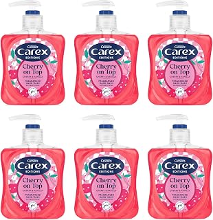 Carex Cherry On Top Antibacterial Handwash 6x250ml