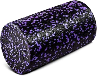Yes4All EPP Exercise Foam Roller – Extra Firm High Density Foam Roller – Best for Flexibility and Exercises 12-inch