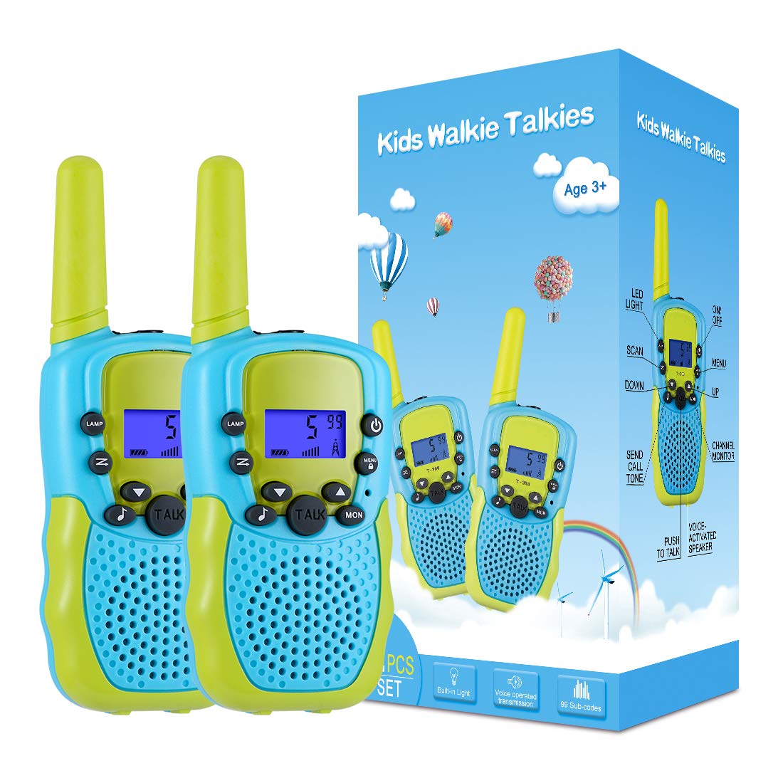 Selieve Toys for 3-12 Year Old Boys Girls, Easter Basket Stuffers, Walkie Talkie