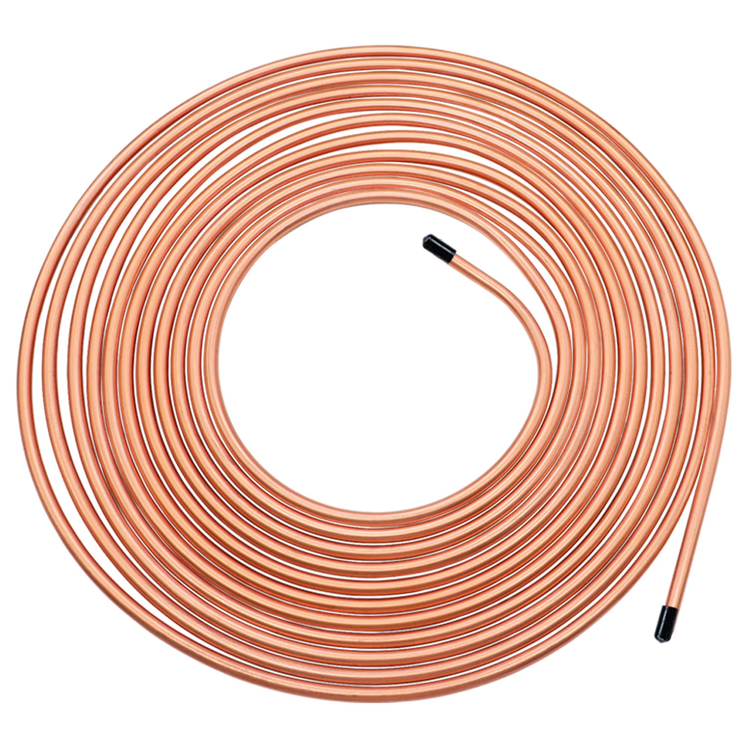 Tnisesm 3/16" Brake Line Tubing Kit, Upgrade Flexible Copper Nickel Brake Line T