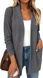 LILLUSORY Cardigan for Women Lightweight Cardigans Fall Fashion Outfits