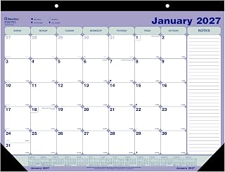 Blueline® 2027 Monthly Desk Pad Calendar, 12 Months, January to December, 21.25" x 16" (C181731)