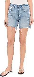Levi's Womens 501 Mid Thigh Shorts Light-Weight