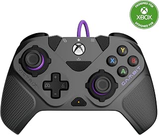 Turtle Beach Victrix Gambit Prime Wired Gaming Controller for XBOX & PC | Grey, XBOX Series X|S, XBOX One, 12 Swappable Components, 4 Mappable Buttons, 5-Stage Clutch Hair Triggers, Audio Controls