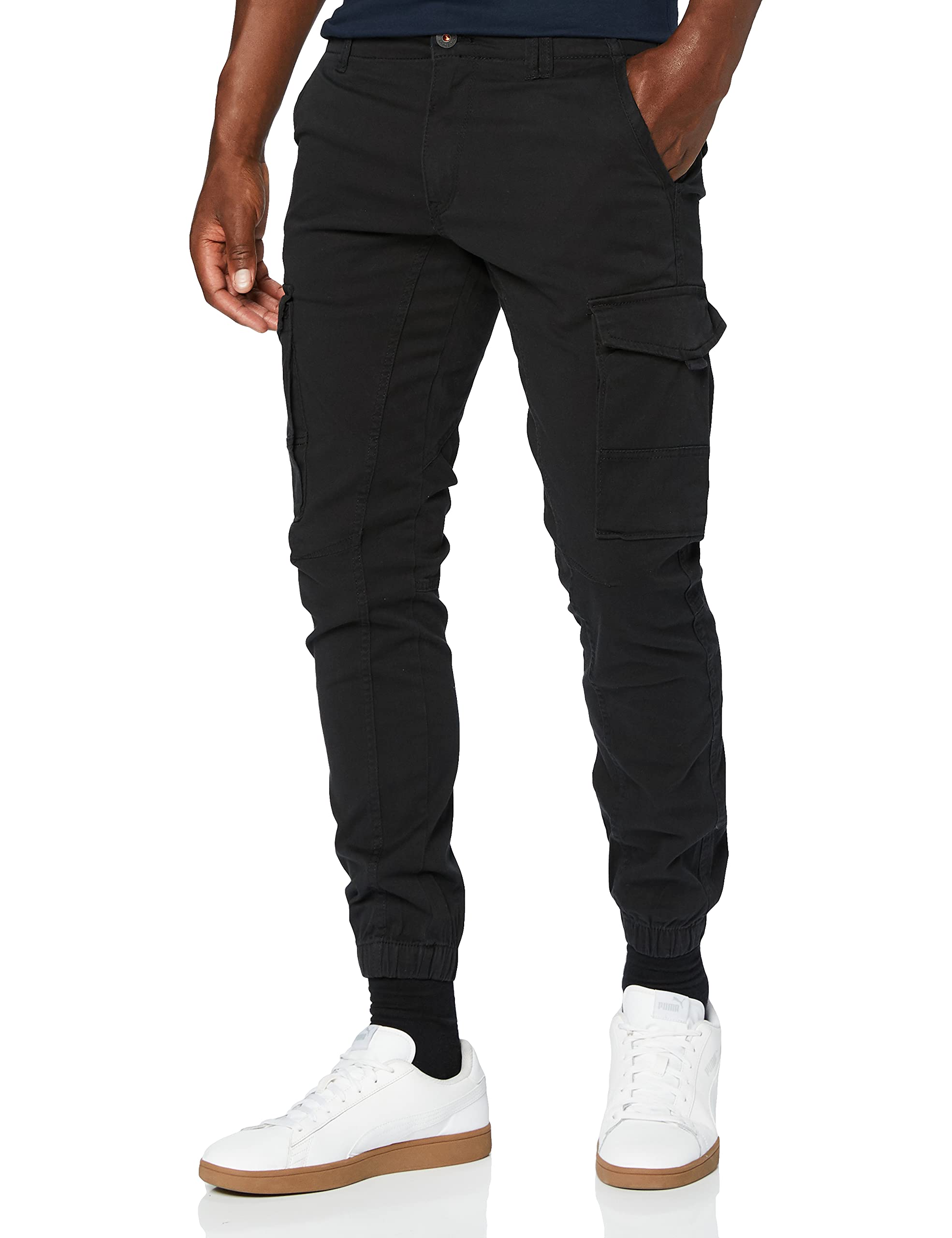 JACK & JONES Male Cargo Trousers, Slim Fit