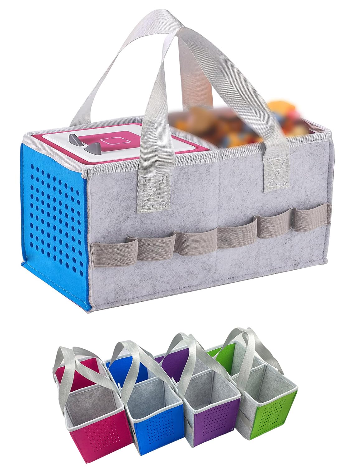 Carry Bag for Toniebox Audio Player Starter Set and Dolls, Large Space for Audio