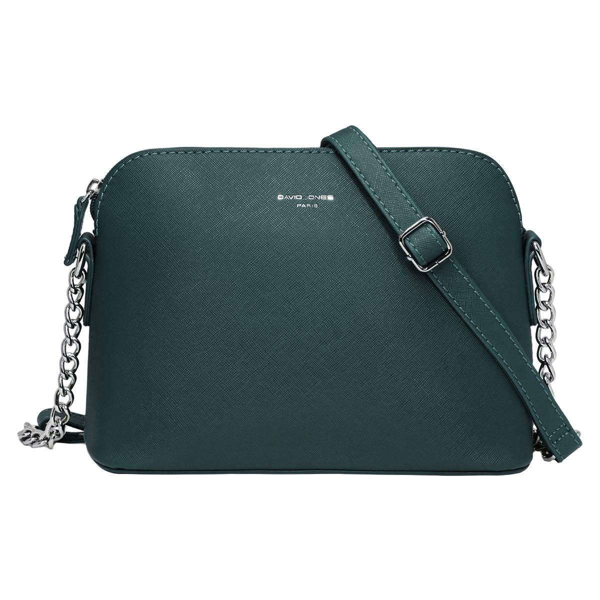David Jones - Small Crossbody Bag Chain Women - Shoulder Bags Cross Body PU Leat
