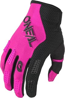 O'NEAL | Motorcycle & Motocross Gloves | MX MTB FR Downhill | Fit, Breathable Material | Elements Women Glove RACEWEAR V.24 | Adults | Black Pink | Size S