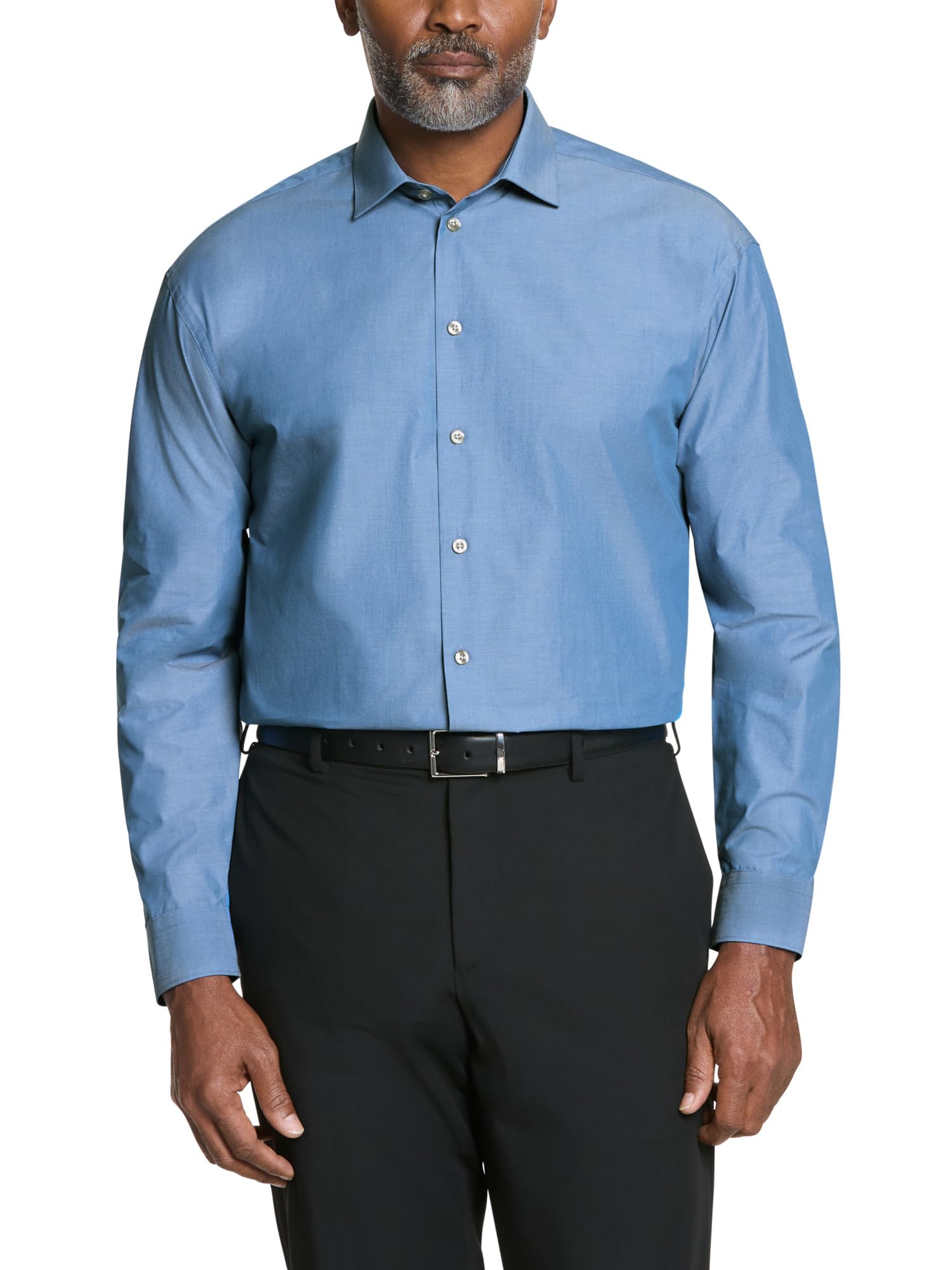 Kenneth Cole New York Men's Dress Shirt Regular Fit Solid