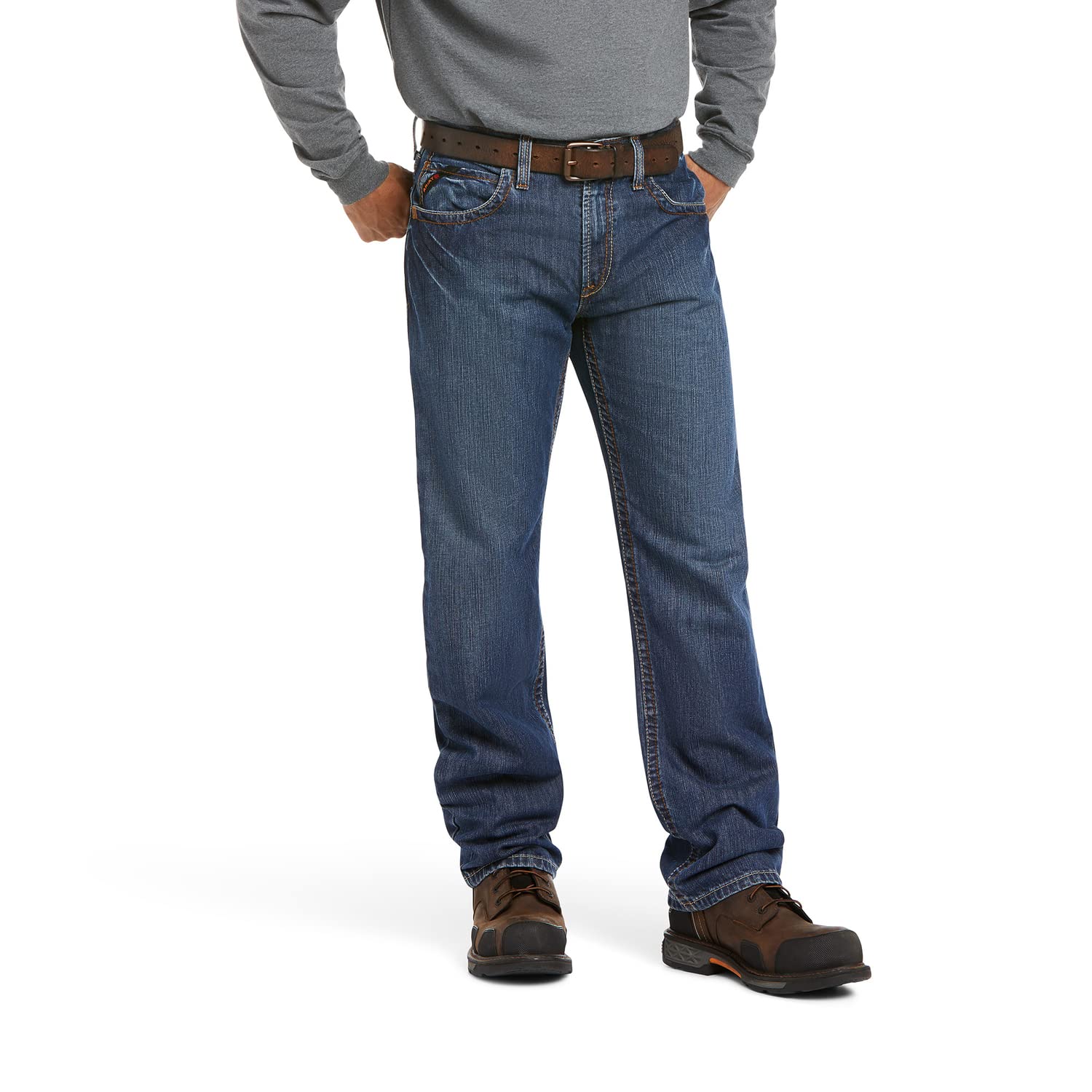 ARIAT FR M3 Loose Basic Stackable Straight Leg Jean - Men's Jean