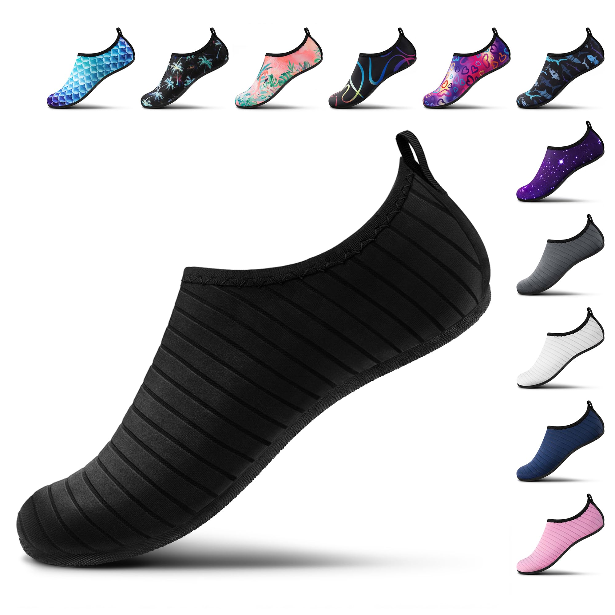 SEEKWAY Water Shoes Women Men Adult Quick-Dry Aqua Socks Barefoot Non Slip for B