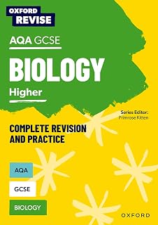 Oxford Revise AQA GCSE Biology Revision and Exam Practice 4* winner Teach Secondary 2021 awards (Oxford Revise Science), Cover May vary