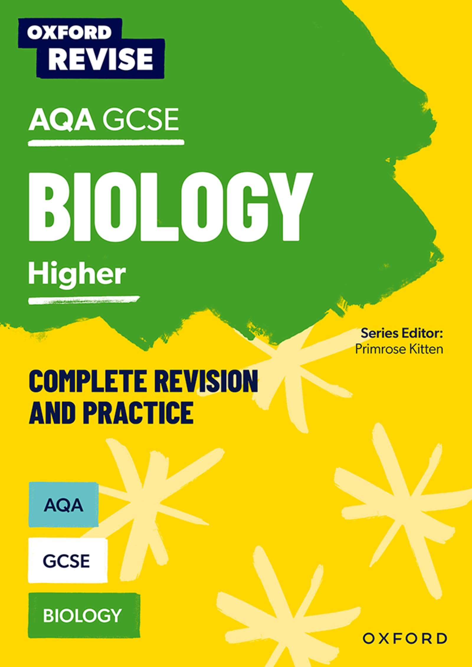 Oxford Revise AQA GCSE Biology Revision and Exam Practice 4* winner Teach Second
