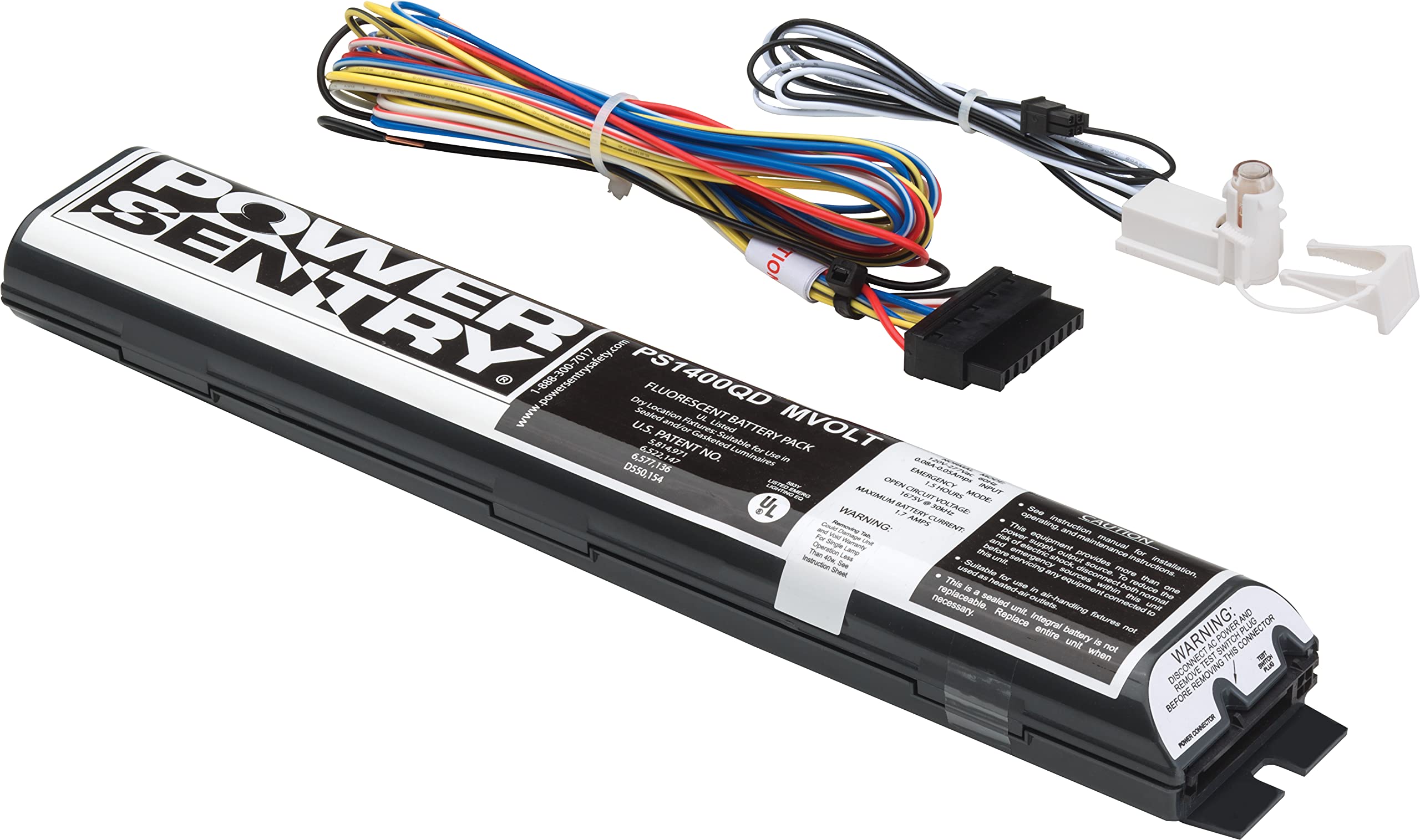 Lithonia Lighting Power Sentry Emergency Battery Back Up T5 T8 Compatible | Fluo