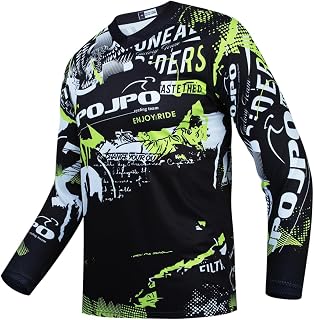 Men's Motocross Jersey Long Sleeve Motocross Shirt Male Mountain Dirt Bike Jersey Downhill Racing Riding Clothing Tops