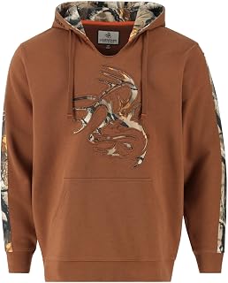 Legendary Whitetails Mens Camo Plaid Outfitter Hoodie