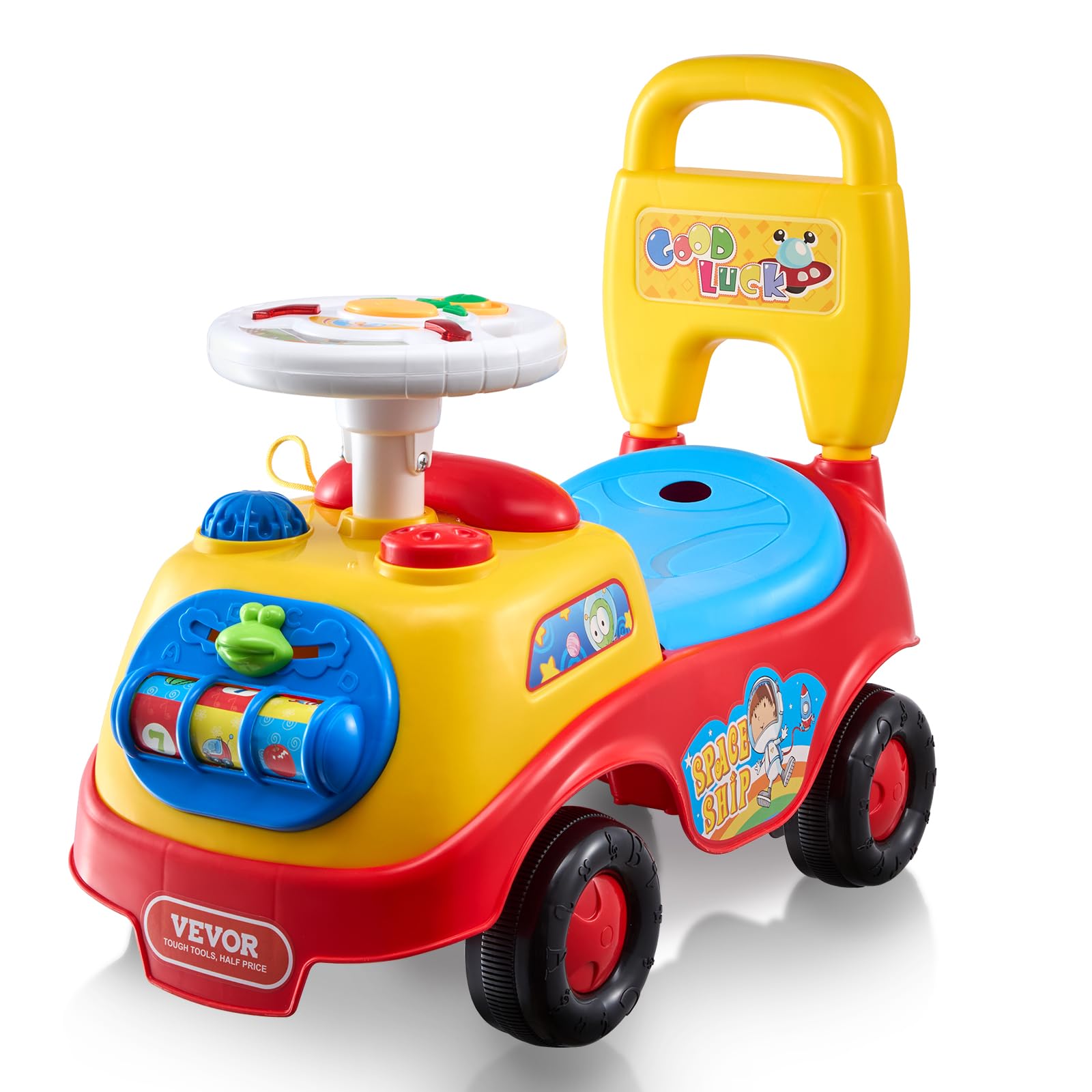VEVOR Ride On Push Car for Toddlers, Ages 19+ Months, Ride Racer, Sit to Stand T