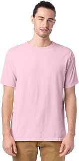 Hanes Mens Big ComfortWash Garment Dyed Short Sleeve Tee, 2XL, Cotton Candy