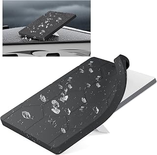 STARGEAR Starlink Mini Protective Cover Case, Hailproof Liquid Silicone Protective Case for Satellite Dish, Starlink Minis Accessories Waterproof Shockproof for Outdoor Camping (Black)