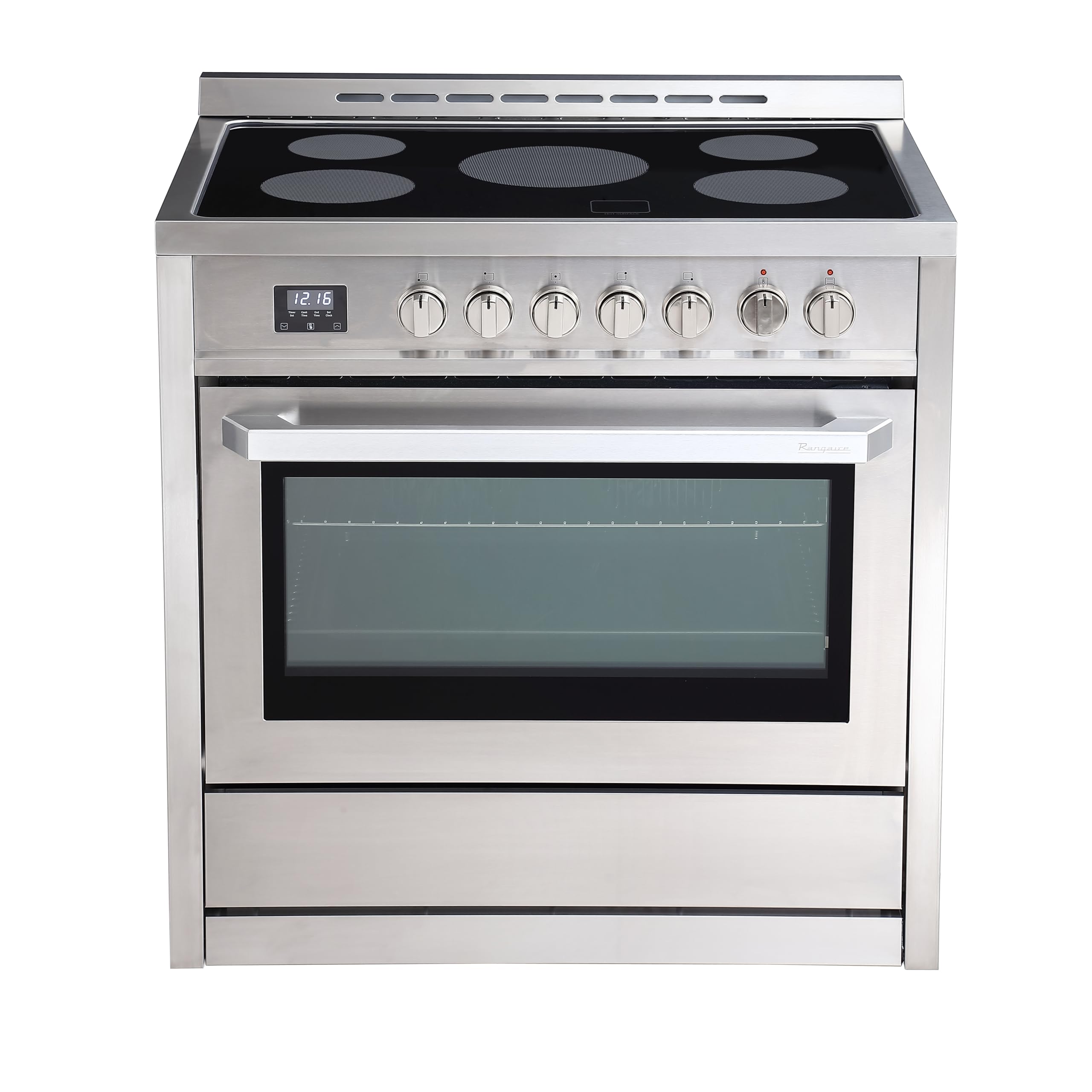 Rangaire RRE361TS 36" Electric Range with Timer, Stainless Steel | Infrared Stov