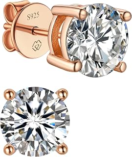MomentWish Moissanite Earrings Diamond Earrings Jewelry