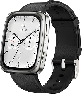 Amazfit Active 2 Smart Watch 43 mm Man Woman, 1.75 Inch AMOLED Screen, Offline Maps, GPS, 10 Days Battery, 160+ Sports Modes, Heart Rate and Sleep Monitor, Smartwatch for iOS Android
