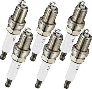 BDFHYK 4503 Iridium Spark Plugs 6 Pack For Honda Accord 3.0L V6 1999-2002 | Compatible with Honda Odyssey 3.5L V6 1999-2010, Fits Toyota Tacoma 3.4L V6 2000-2004, Replacement for PK16TT, 000018KJ13