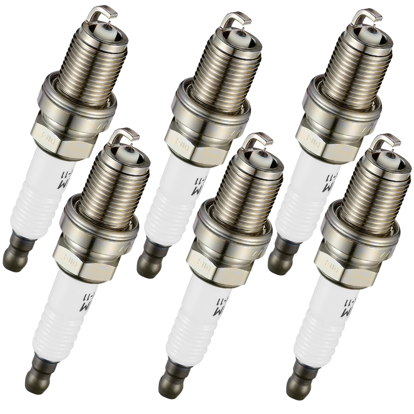 BDFHYK 4503 Iridium Spark Plugs 6 Pack For Honda Accord 3.0L V6 1999-2002 | Comp