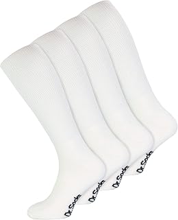 Mens Knee High Diabetic Socks Extra Wide Loose Long Bamboo Socks for Swollen Legs